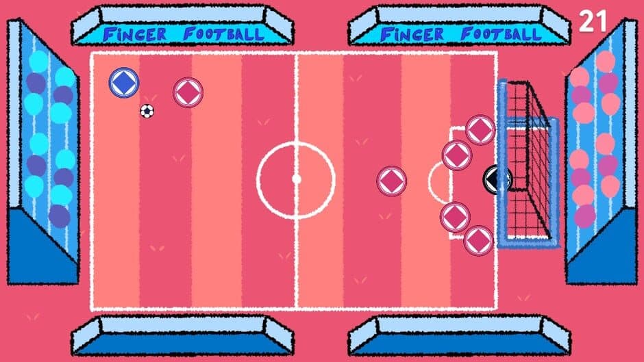 Finger Football: Goal in Two screenshot