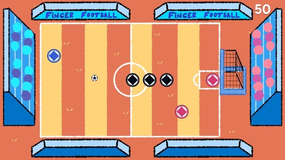 Finger Football: Goal in Two screenshot