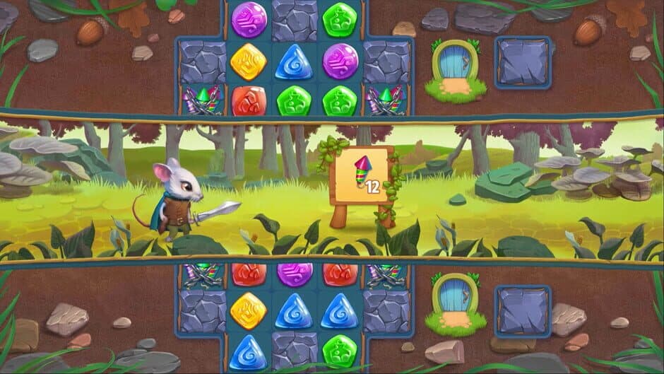 Strongblade: Match 3 Puzzle and Match-3 Adventure screenshot