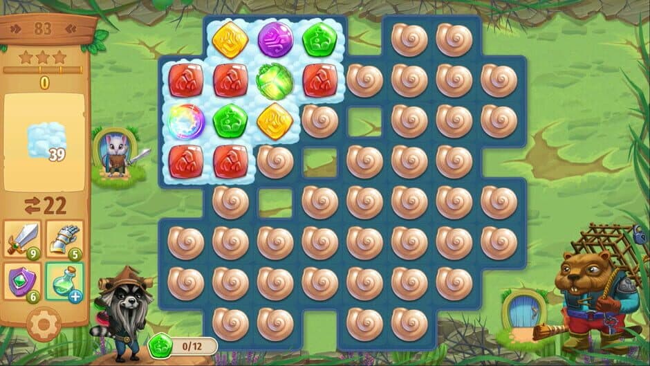 Strongblade: Match 3 Puzzle and Match-3 Adventure screenshot
