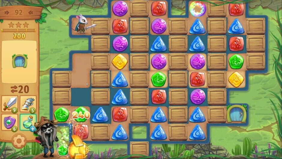Strongblade: Match 3 Puzzle and Match-3 Adventure screenshot