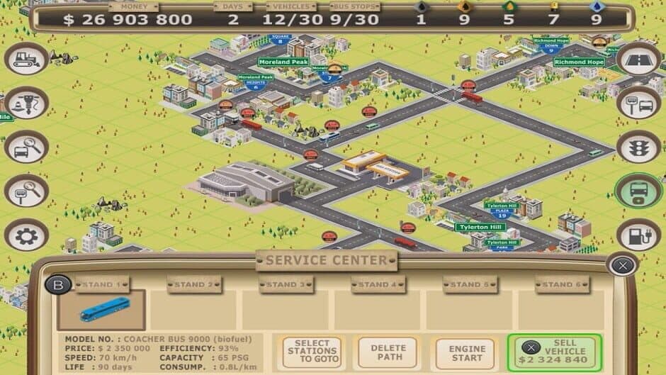 Bus Tycoon Night and Day screenshot