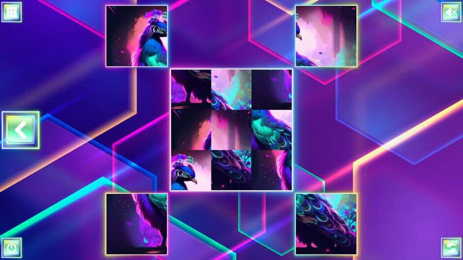 Neon Fantasy: Birds screenshot