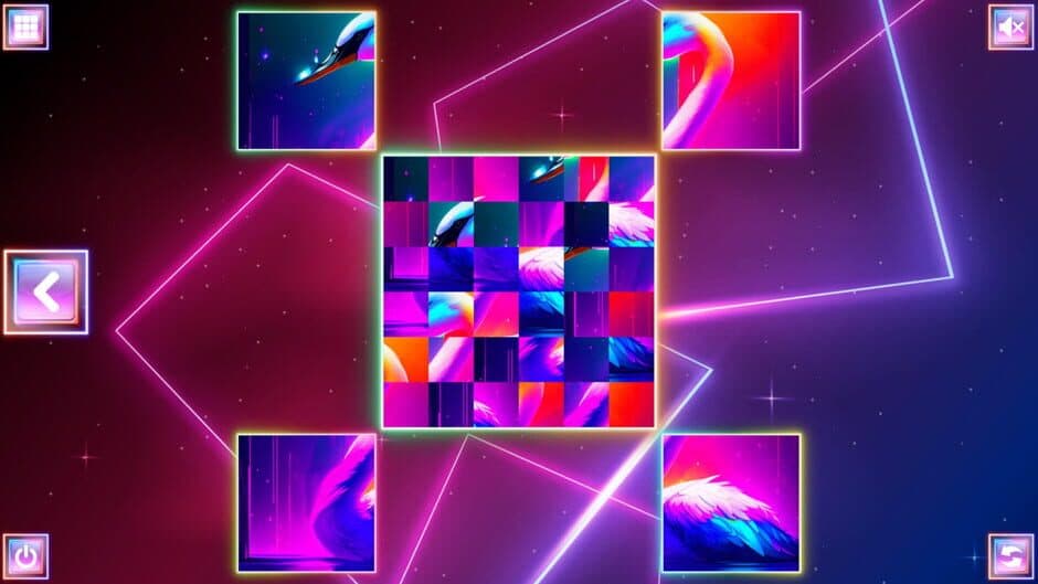Neon Fantasy: Birds screenshot