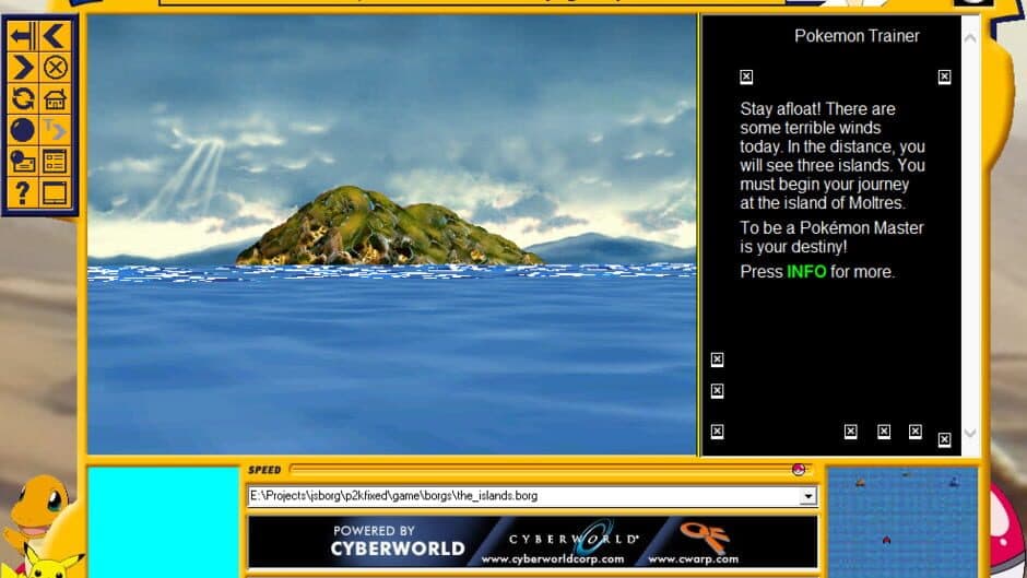 Pokémon 2000 Adventure Game screenshot