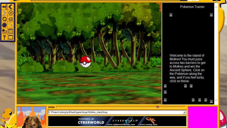 Pokémon 2000 Adventure Game screenshot