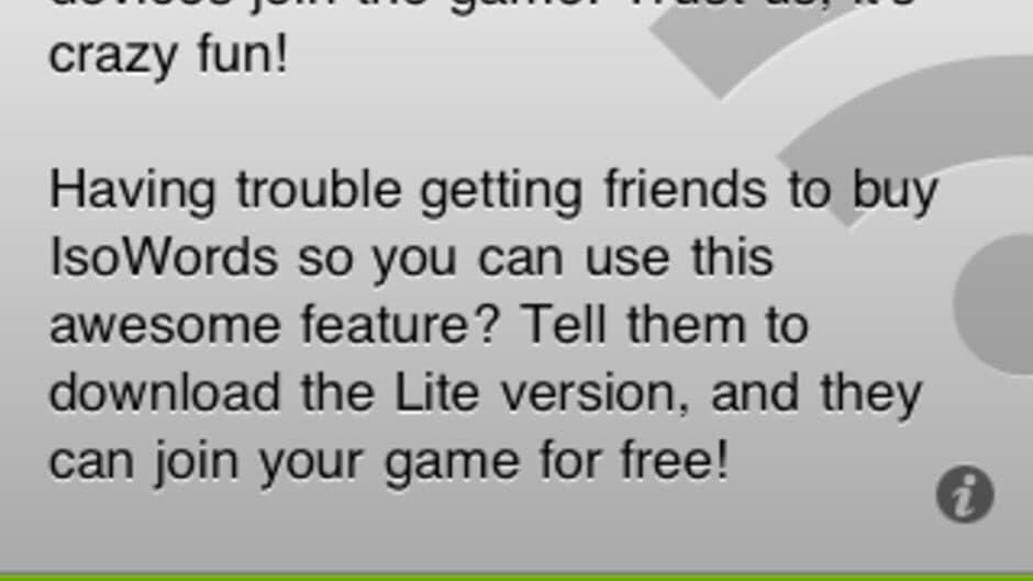 IsoWords screenshot