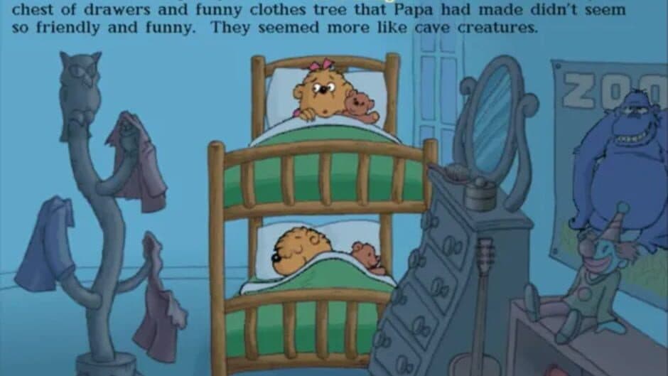 Living Books: The Berenstain Bears in the Dark screenshot
