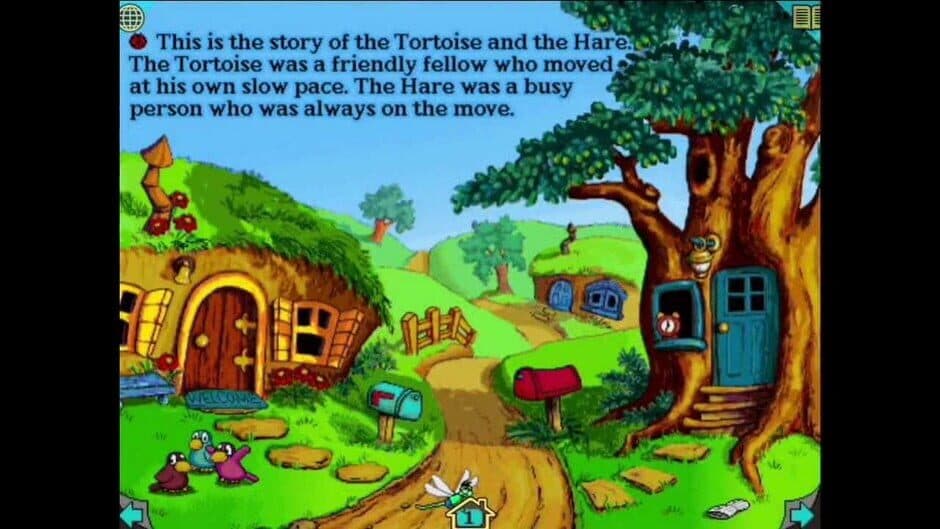 Living Books: Aesop's The Tortoise and the Hare screenshot