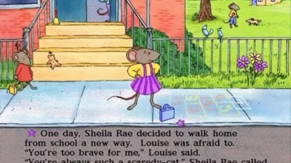 Living Books: Sheila Rae, the Brave screenshot