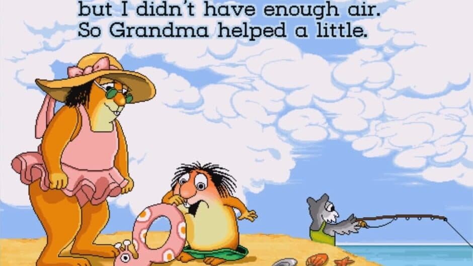 Living Books: Just Grandma and Me screenshot