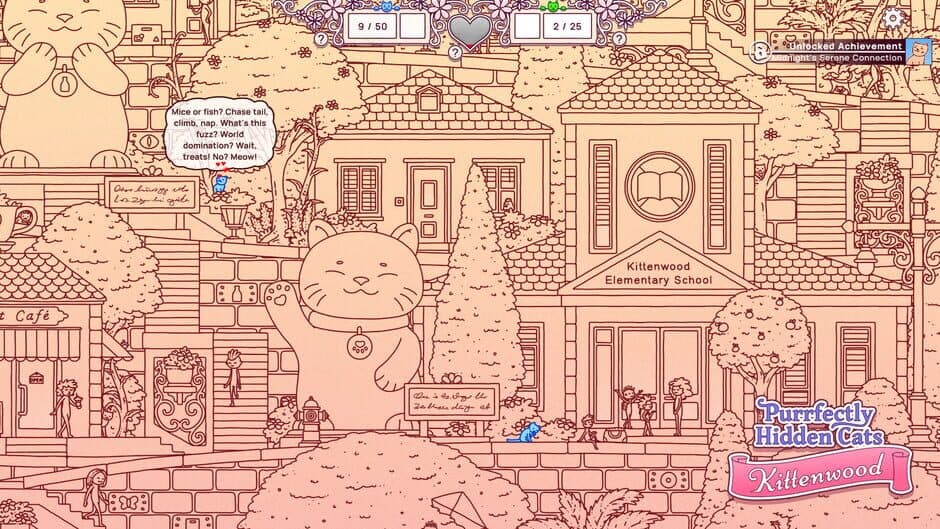 Purrfectly Hidden Cats: Kittenwood screenshot