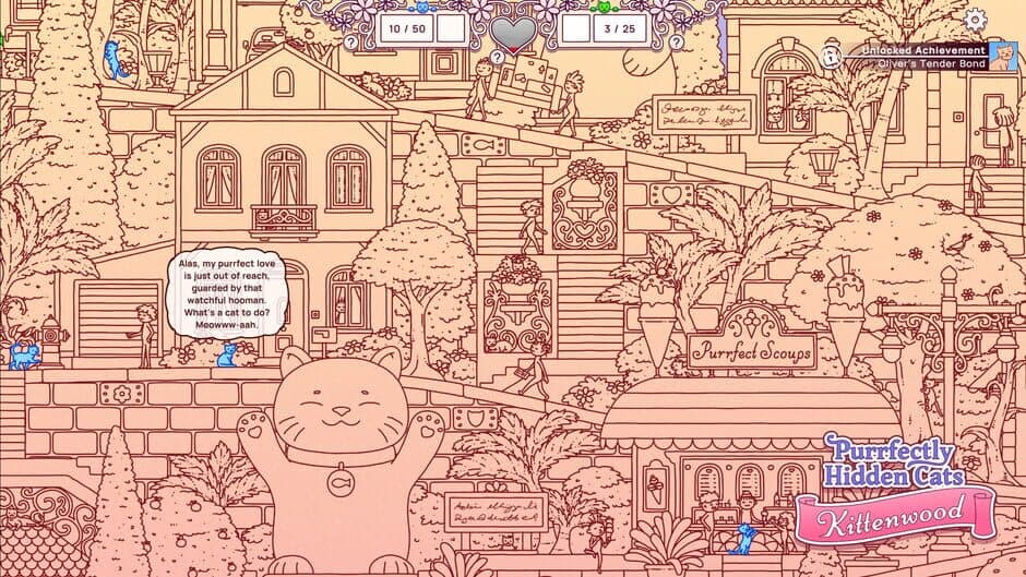 Purrfectly Hidden Cats: Kittenwood screenshot