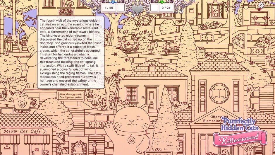 Purrfectly Hidden Cats: Kittenwood screenshot