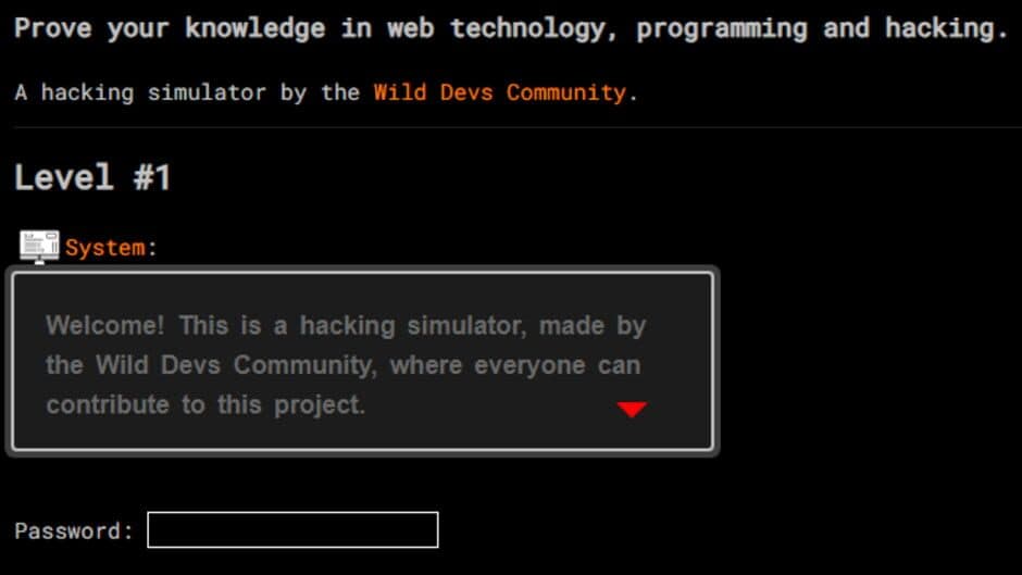 Hacking Simulator screenshot