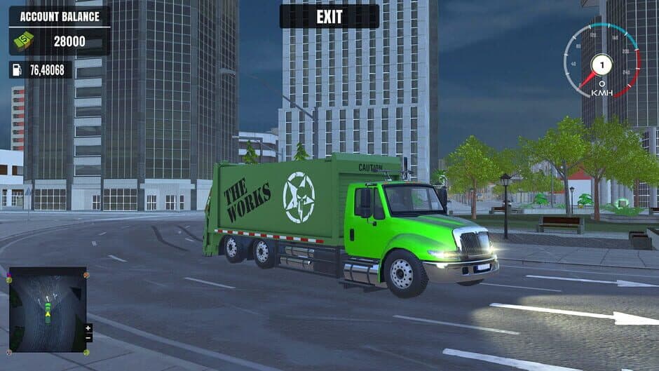 Garbage Truck Driving Simulator screenshot