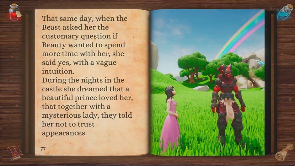 Beauty and The Beast: Interactive Book screenshot