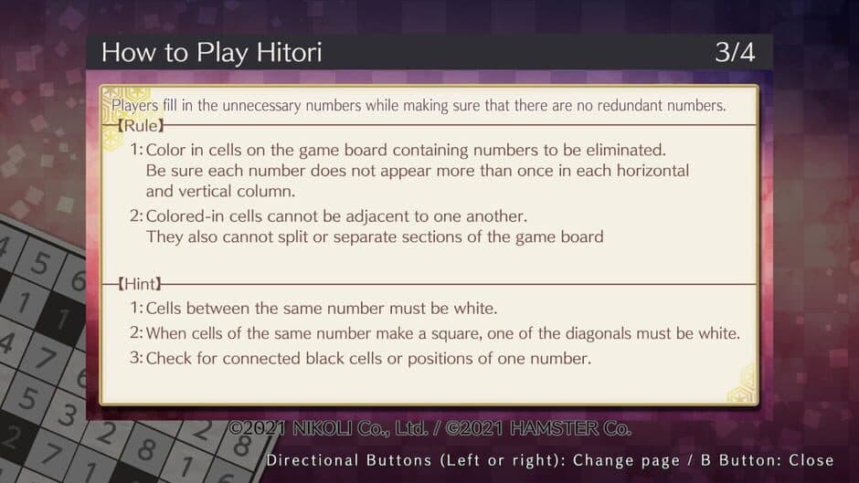 Puzzle by Nikoli S Hitori screenshot