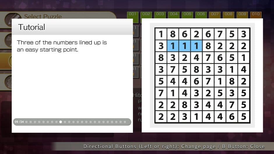 Puzzle by Nikoli S Hitori screenshot