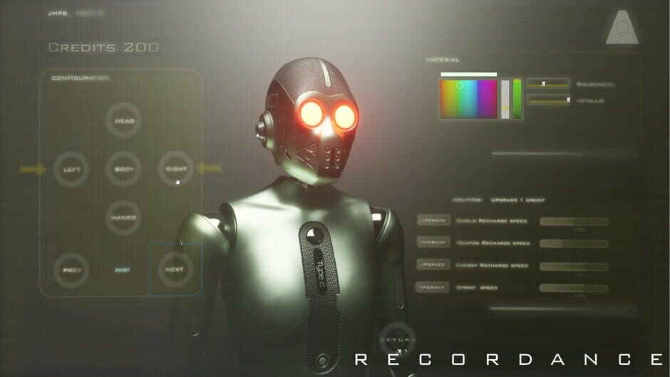 Recordance screenshot