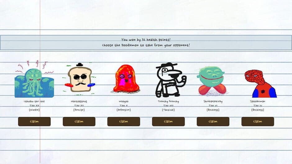 Doodle Dice Monsters screenshot