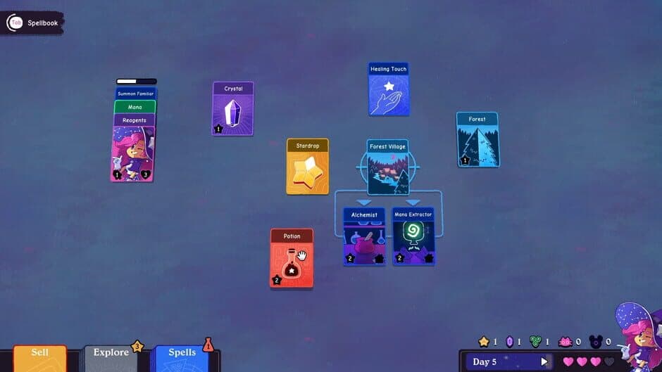 WitchHand screenshot
