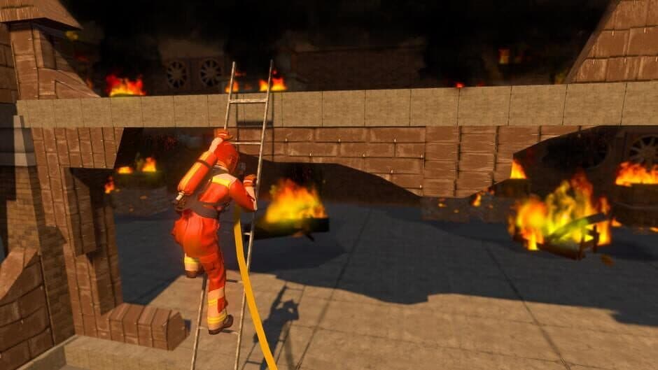 Firefighter Simulator 911: Car Fire Truck Driver screenshot