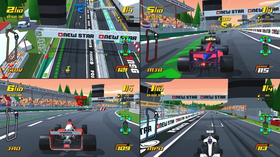 New Star GP screenshot