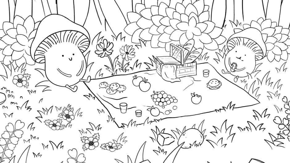 Mushroom Picnic Party screenshot