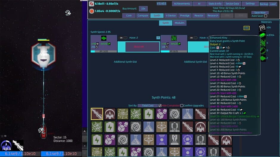 Unnamed Space Idle screenshot