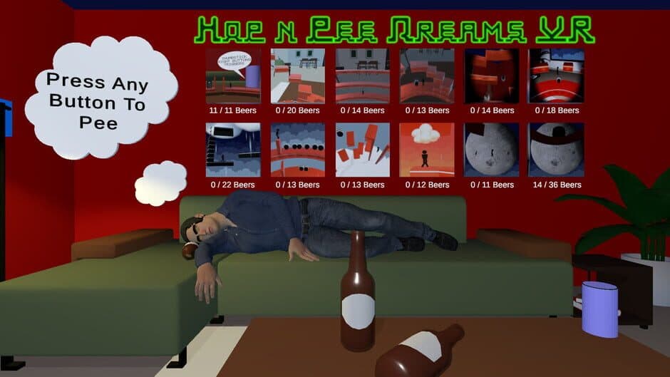 Hop n Pee Dreams VR screenshot