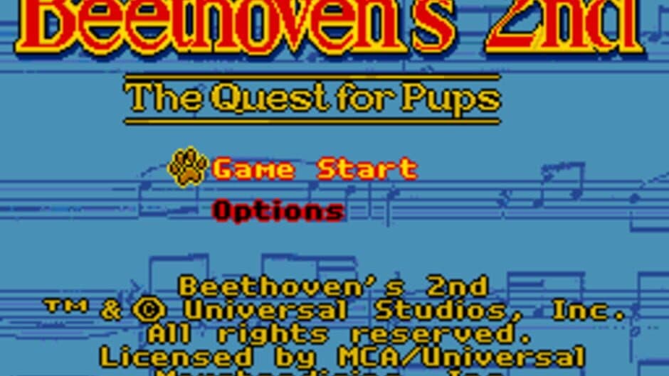 Beethoven's 2nd: The Quest for Pups screenshot