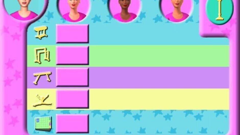 Barbie's Team Gymnastics screenshot
