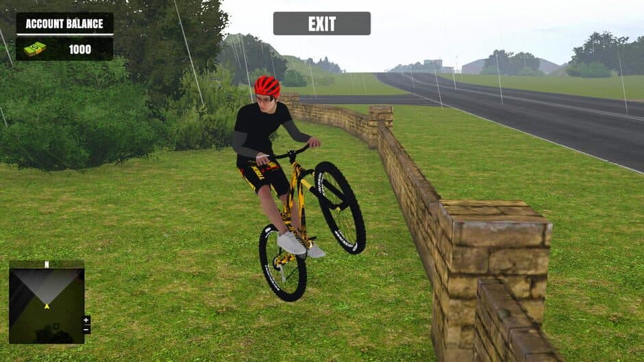 Dirt Bicycle Rider Simulator screenshot