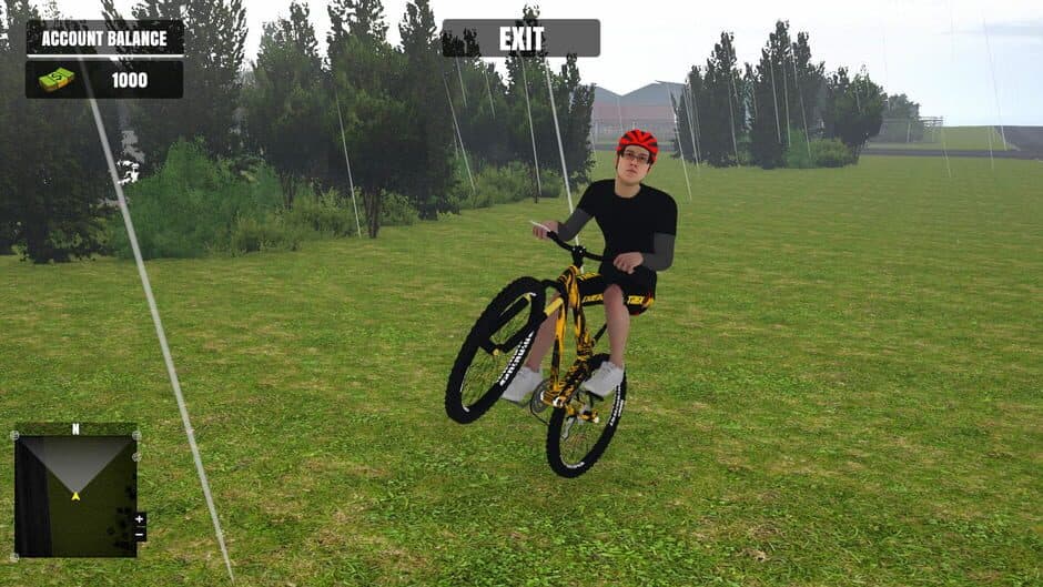 Dirt Bicycle Rider Simulator screenshot
