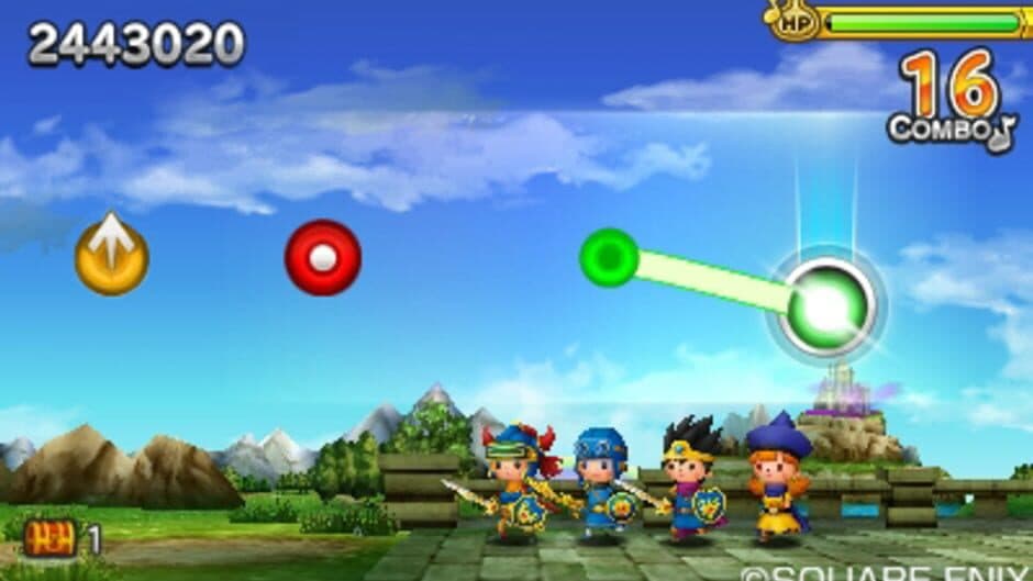 Theatrhythm Dragon Quest screenshot