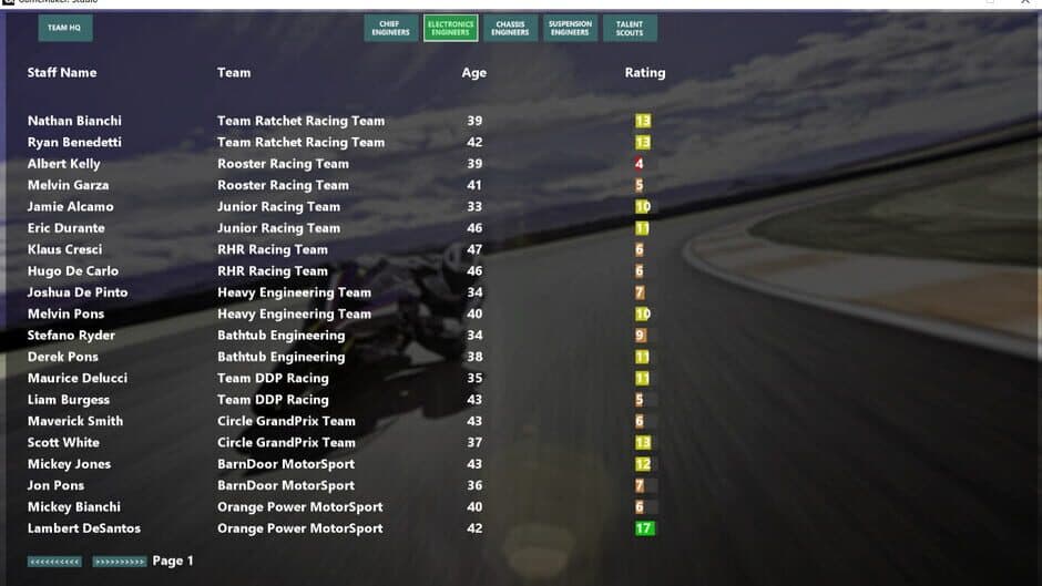 MGP Manager screenshot