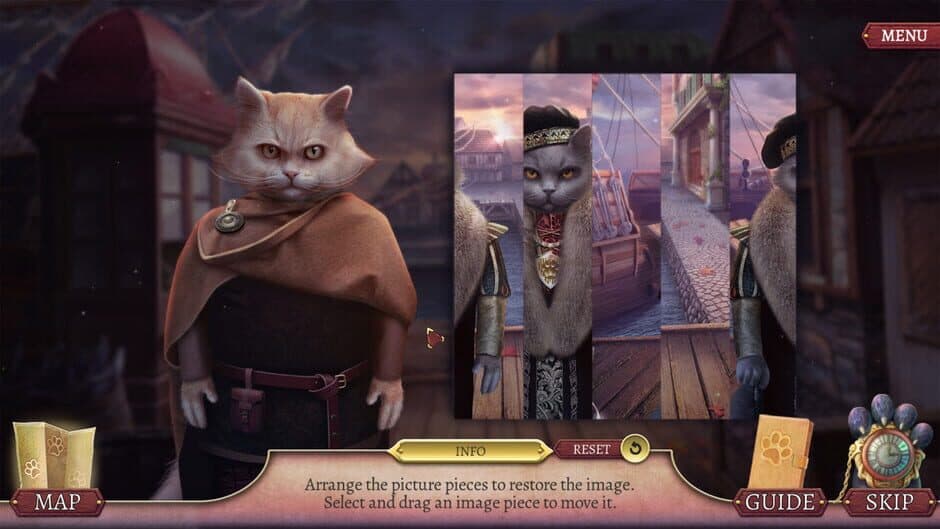 Knight Cats: Leaves on the Road screenshot
