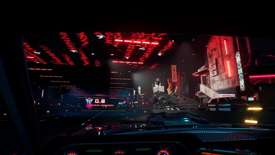 Cyber Space Driver screenshot