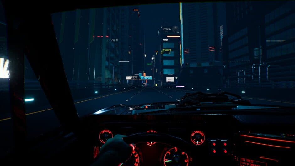 Cyber Space Driver screenshot