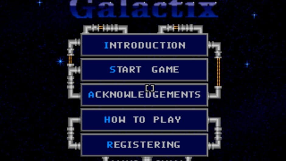 Galactix screenshot