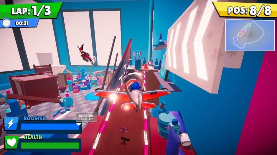Airplane Race Simulator 2 Player Game screenshot