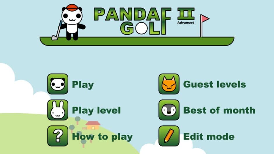 Panda Golf 2 screenshot