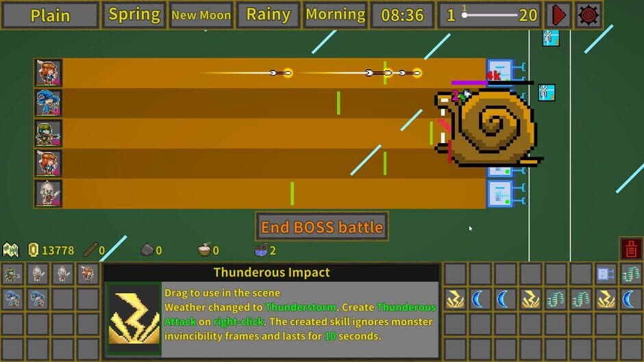 Tasking screenshot