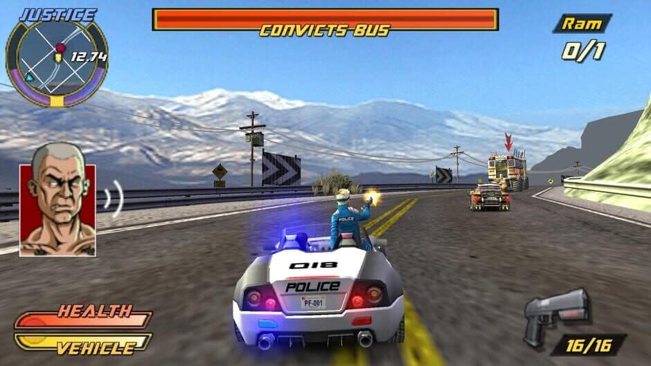 Pursuit Force: Extreme Justice screenshot