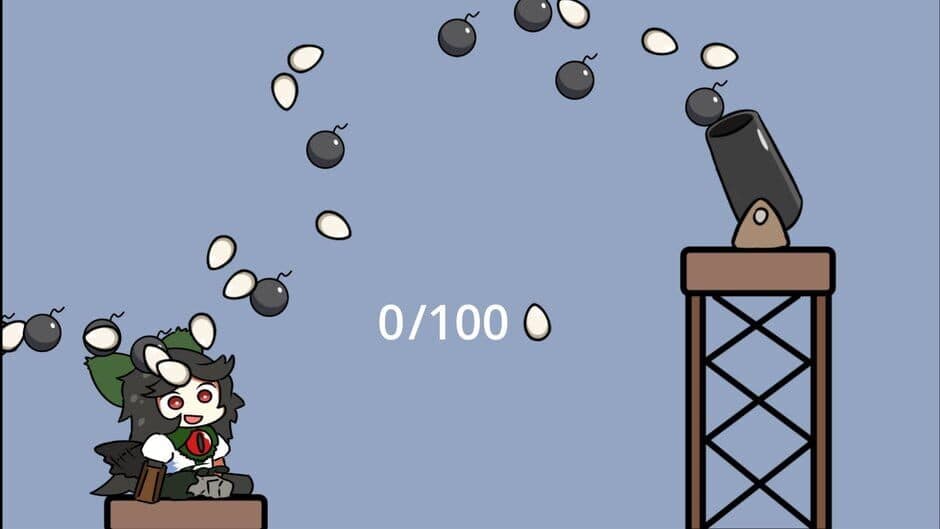 Utsuho's Great Hunger Battle screenshot