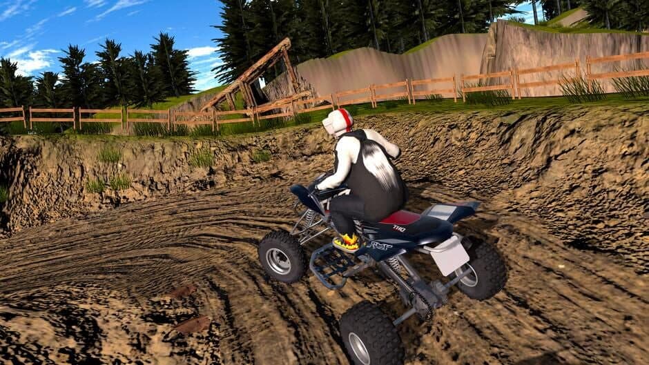 ATV Monster Racing Simulator Rally Cross screenshot