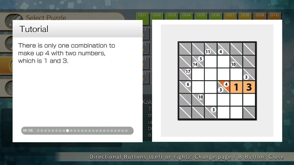Puzzle by Nikoli S Kakuro screenshot