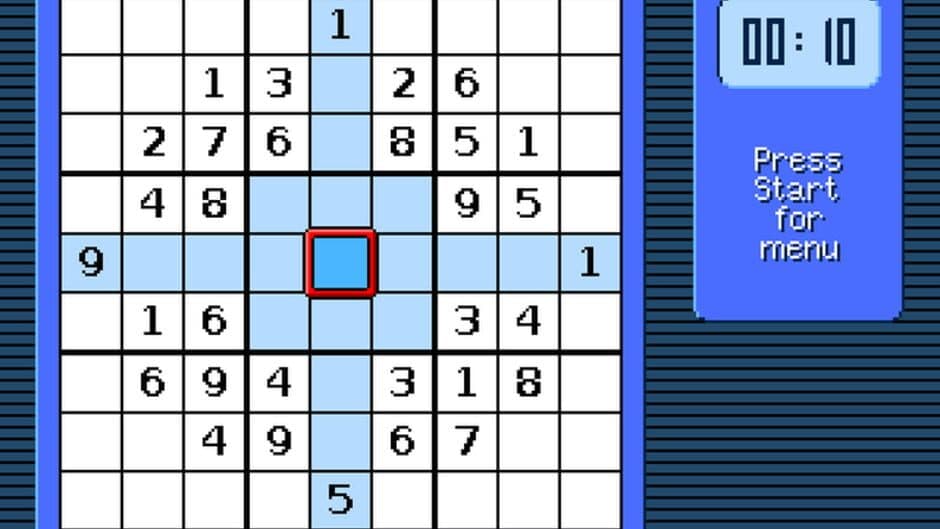 Sudoku but it's on the MD screenshot