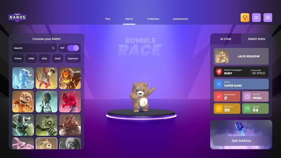 Meta Nanos: Rumble Race screenshot